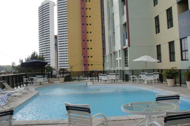 Apartamento Flat 2 Quartos Com Vista Pro Mar Em 4 Estrelas *